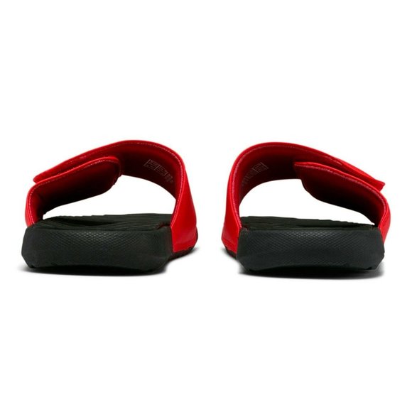 NWT PUMA SPORT MEN'S RED SLIP ON SLIDES SANDALS - Picture 3 of 6